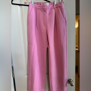 Abercrombie pink Tailored Pants
